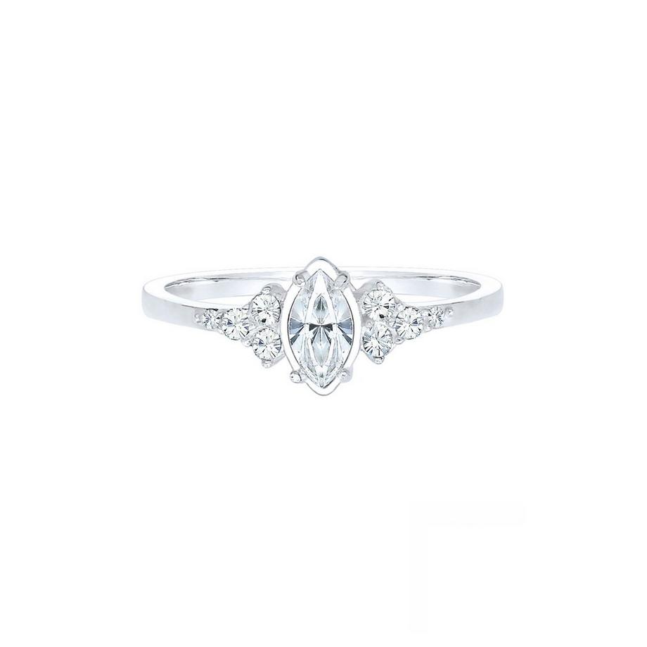 Elli  Ring Marquise Kristalle 
