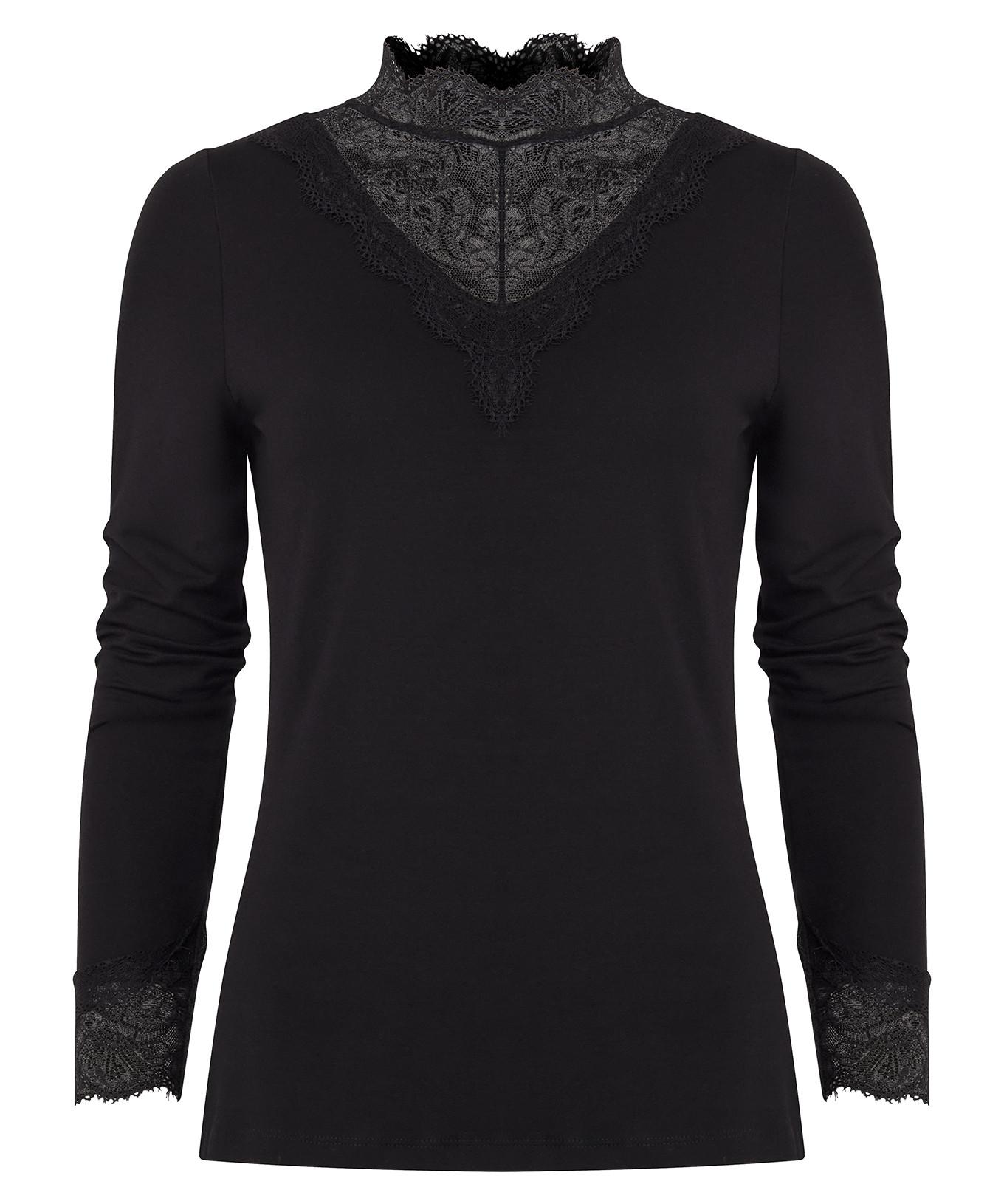 Joe Browns  Mesh-Top mit Spitzeneinsatz 