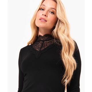 Joe Browns  Mesh-Top mit Spitzeneinsatz 