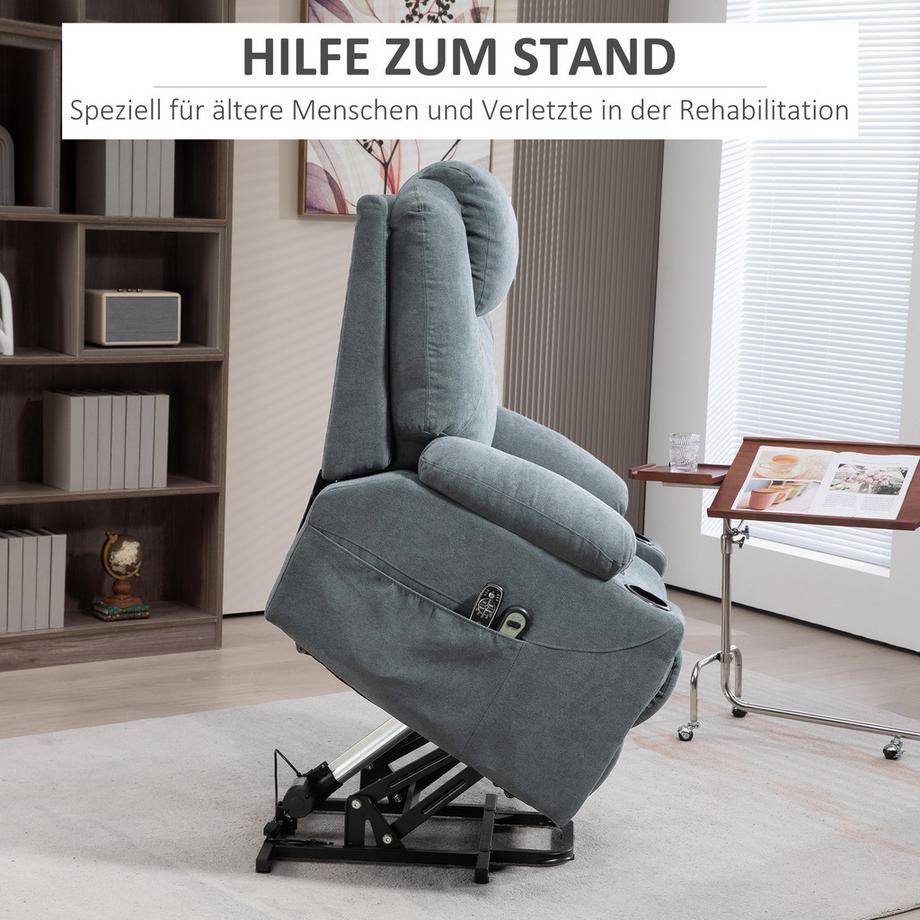 HOMCOM  Sessel mit Aufstehhilfe 