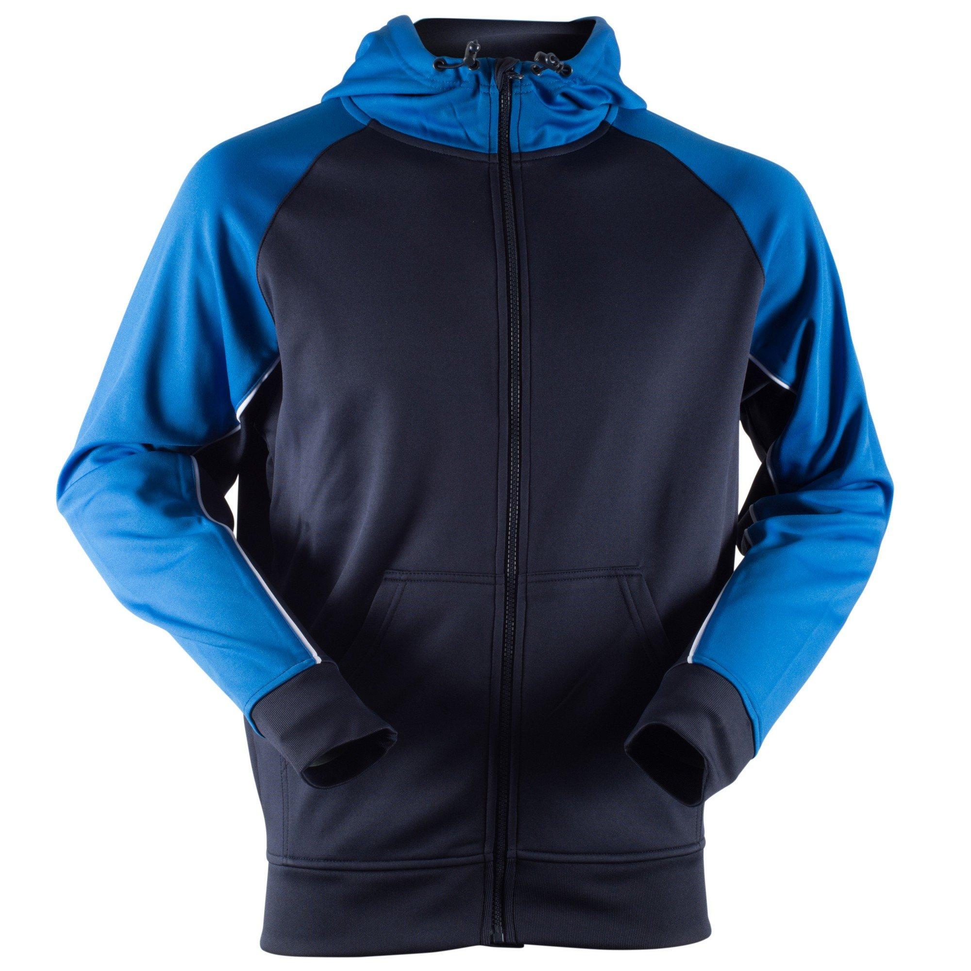 Image of Sportkapuzenjacke Mit Feuchtigkeitstransport Unisex Marine XL