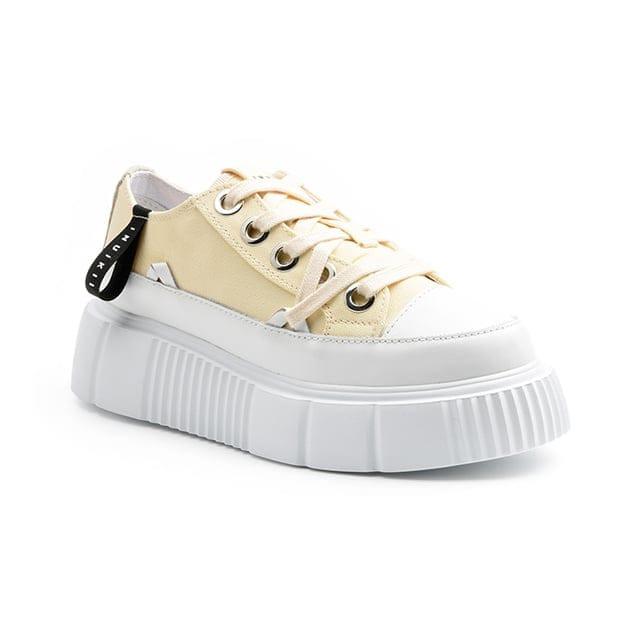 Image of Matilda Canvas Low Unisex Beige 41