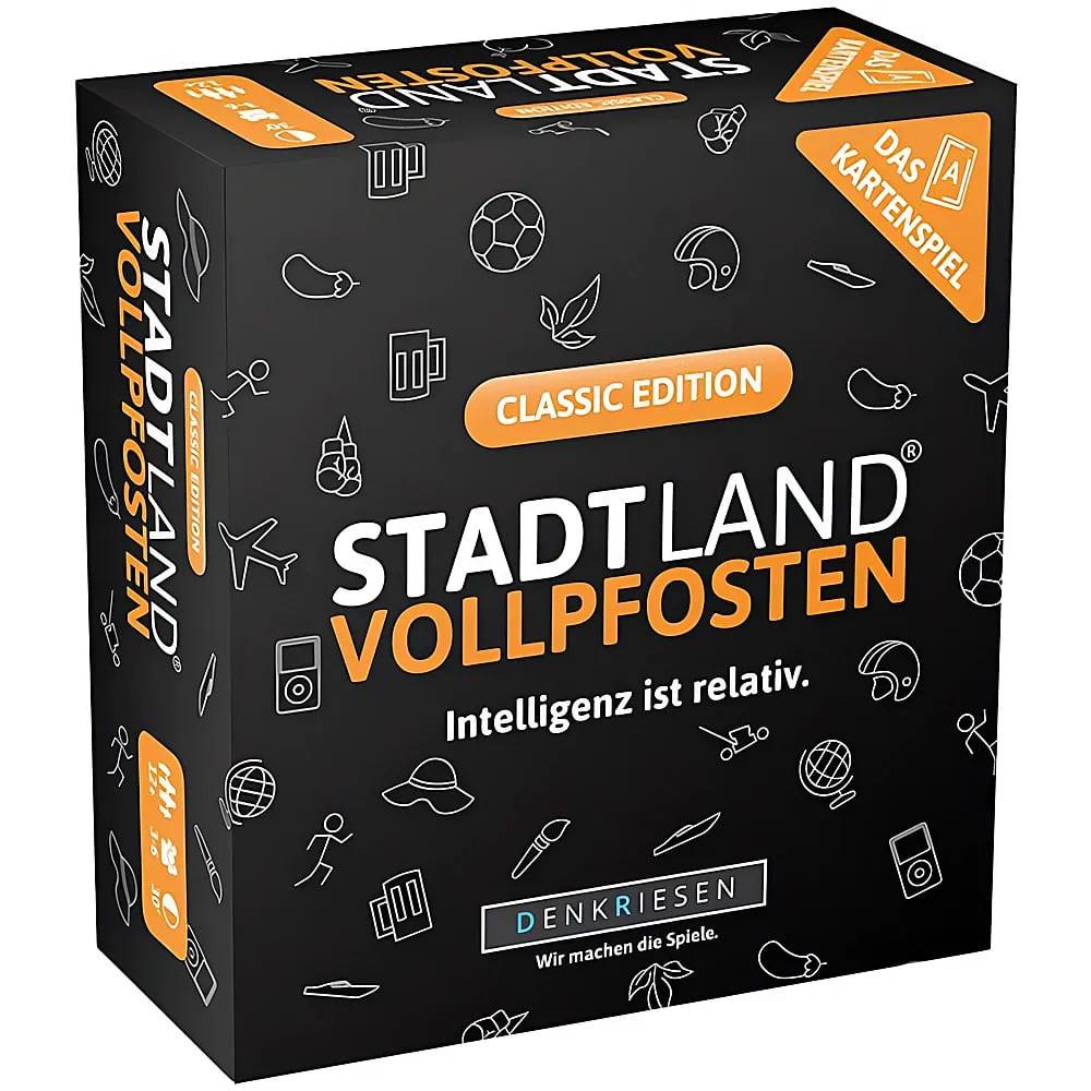 Image of Stadt Land Vollpfosten Kartenspiel Classic
