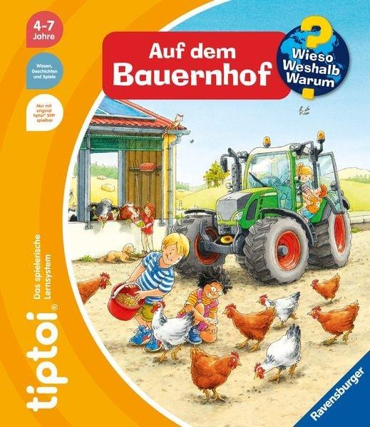 tiptoi Auf dem Bauernhof Friese, Inka; Nieländer, Peter (Illustrationen) Copertina rigida 