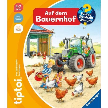 tiptoi Auf dem Bauernhof Friese, Inka; Nieländer, Peter (Illustrationen) Copertina rigida 