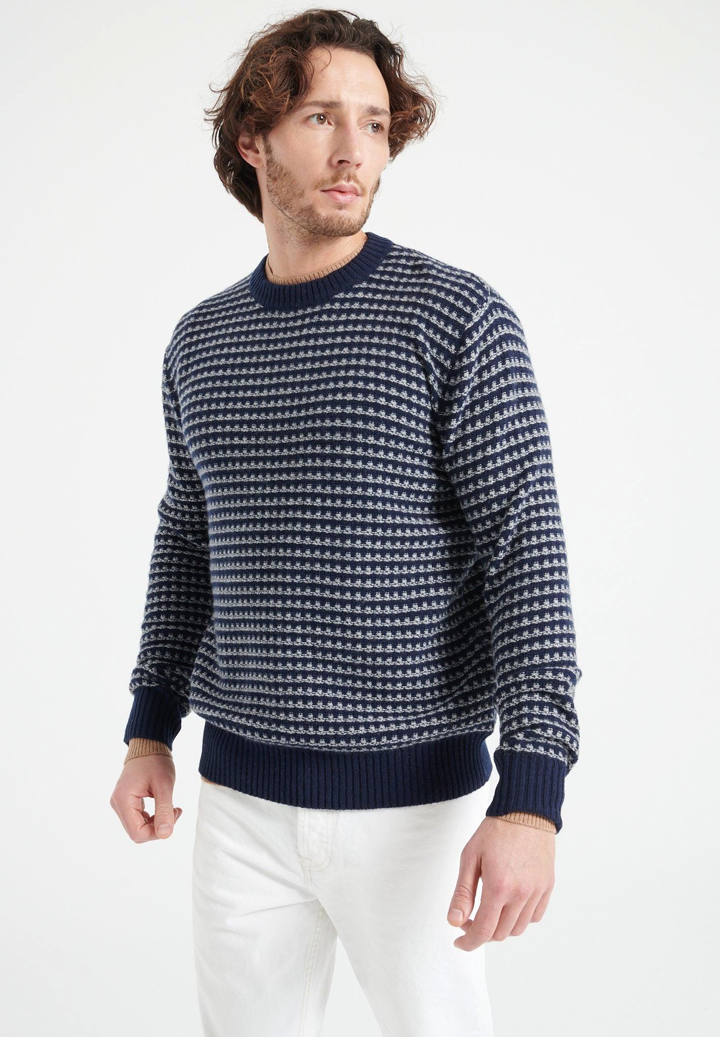 Studio Cashmere8  ZACH 3 Maglione a collo rotondo 4 fili - 100% cashmere 