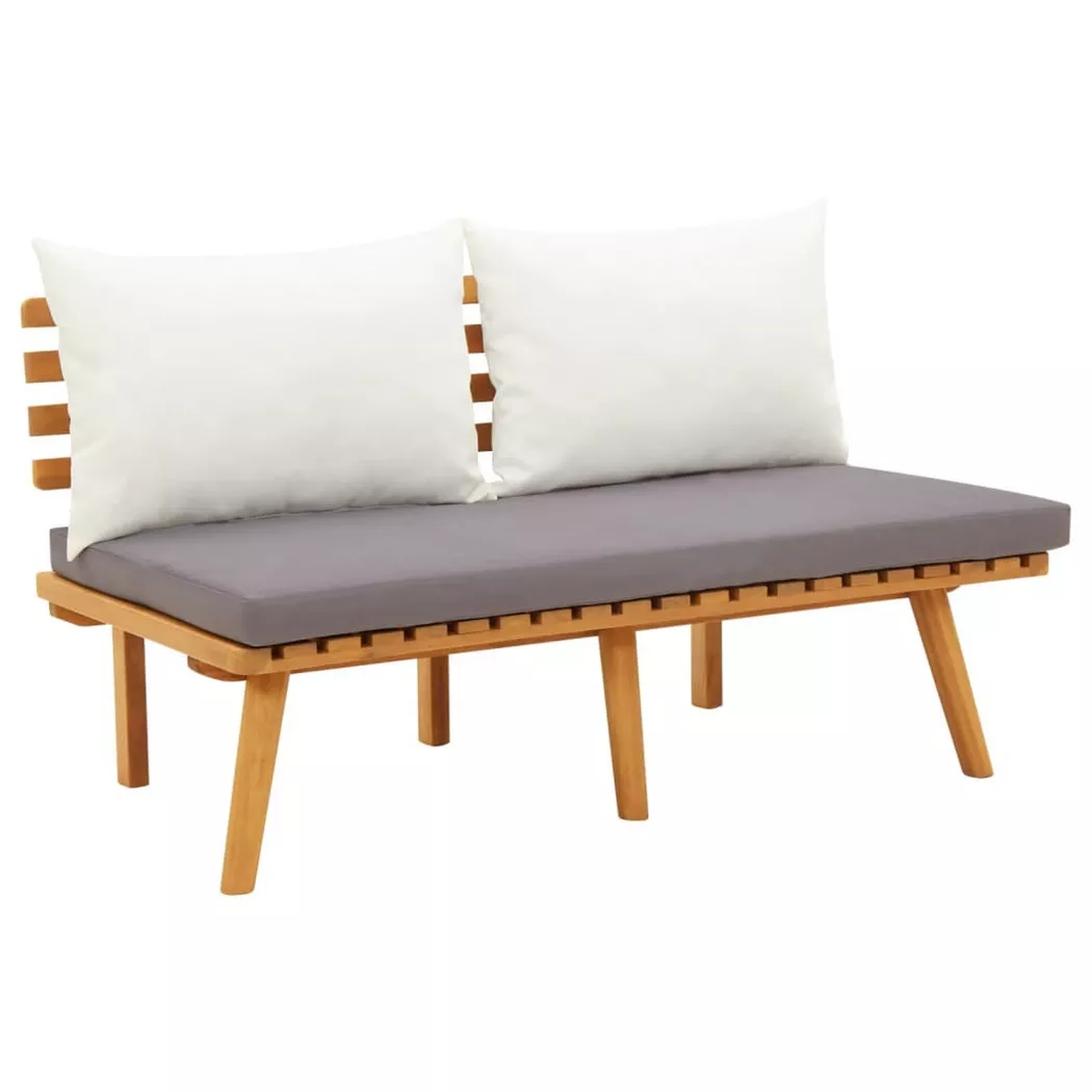 VidaXL - panca da giardino Legno di acacia, One Size, Marrone