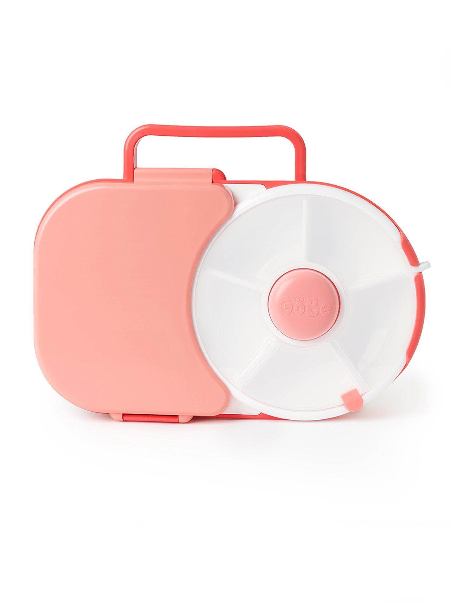 GöBe GöBe Lunchbox für Kinder mit Snackschleuder, Watermelon Coral  