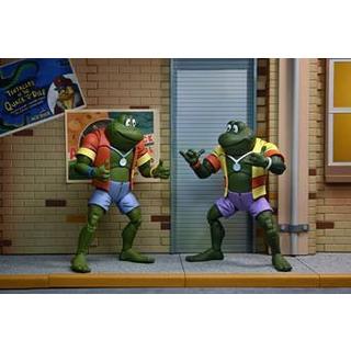 NECA  Teenage Mutant Ninja Turtles Actionfiguren Doppelpack Napoleon & Atilla Frog 