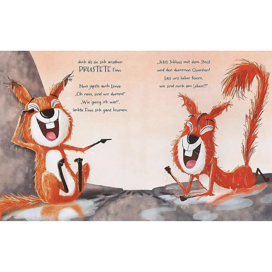 Die Streithörnchen: Ein herbstliches Vorleseabenteuer Bright, Rachel; Jüngert, Pia (Übersetzung); Field, Jim (Illustrationen) Copertina rigida 