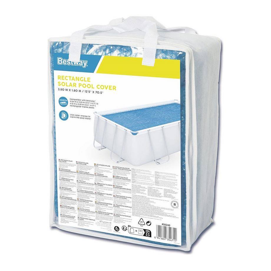 Bestway rechteckige Solar-Poolabdeckung  