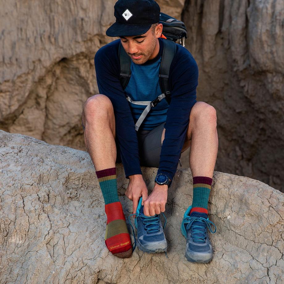Darn Tough Vermont  Calze uomo Micro Crew leggere lana senza cuciture per trekking 