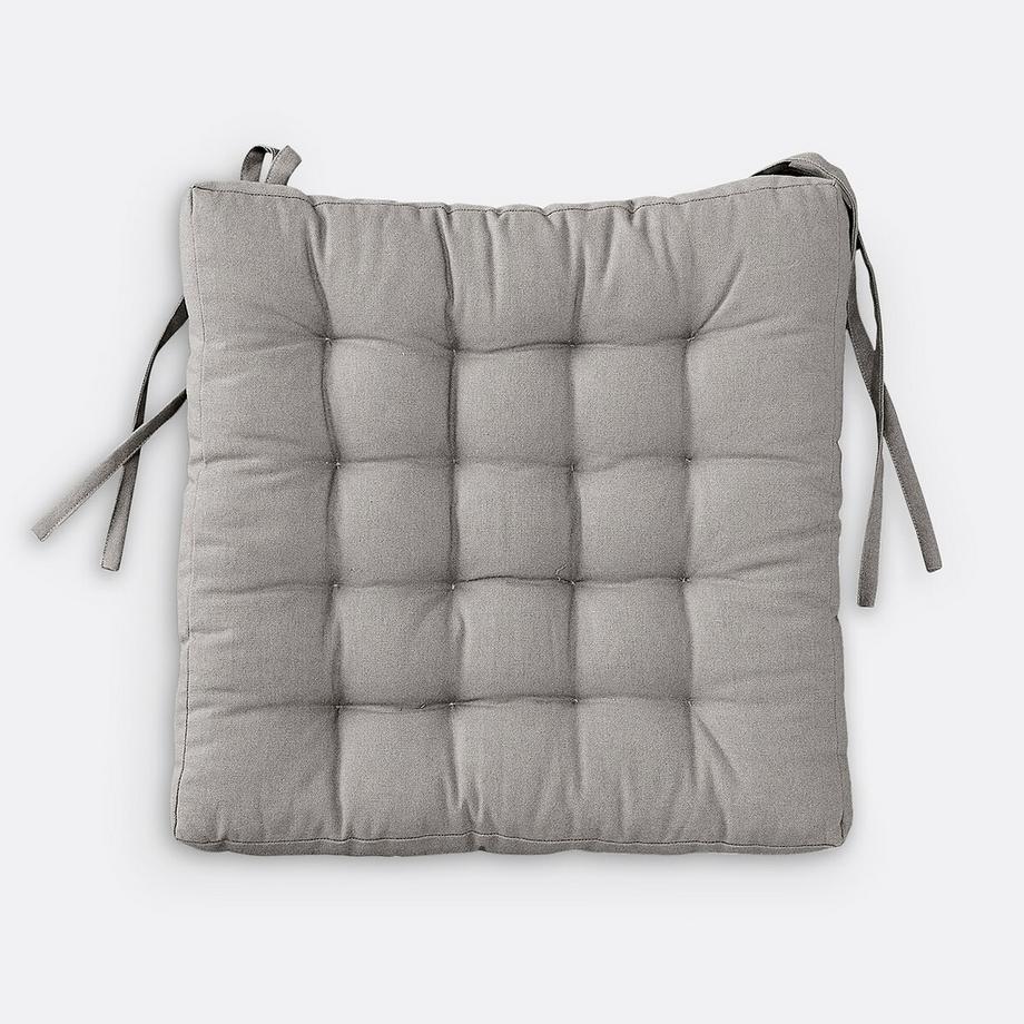 La Redoute Intérieurs Galette de chaise coton recyclé  