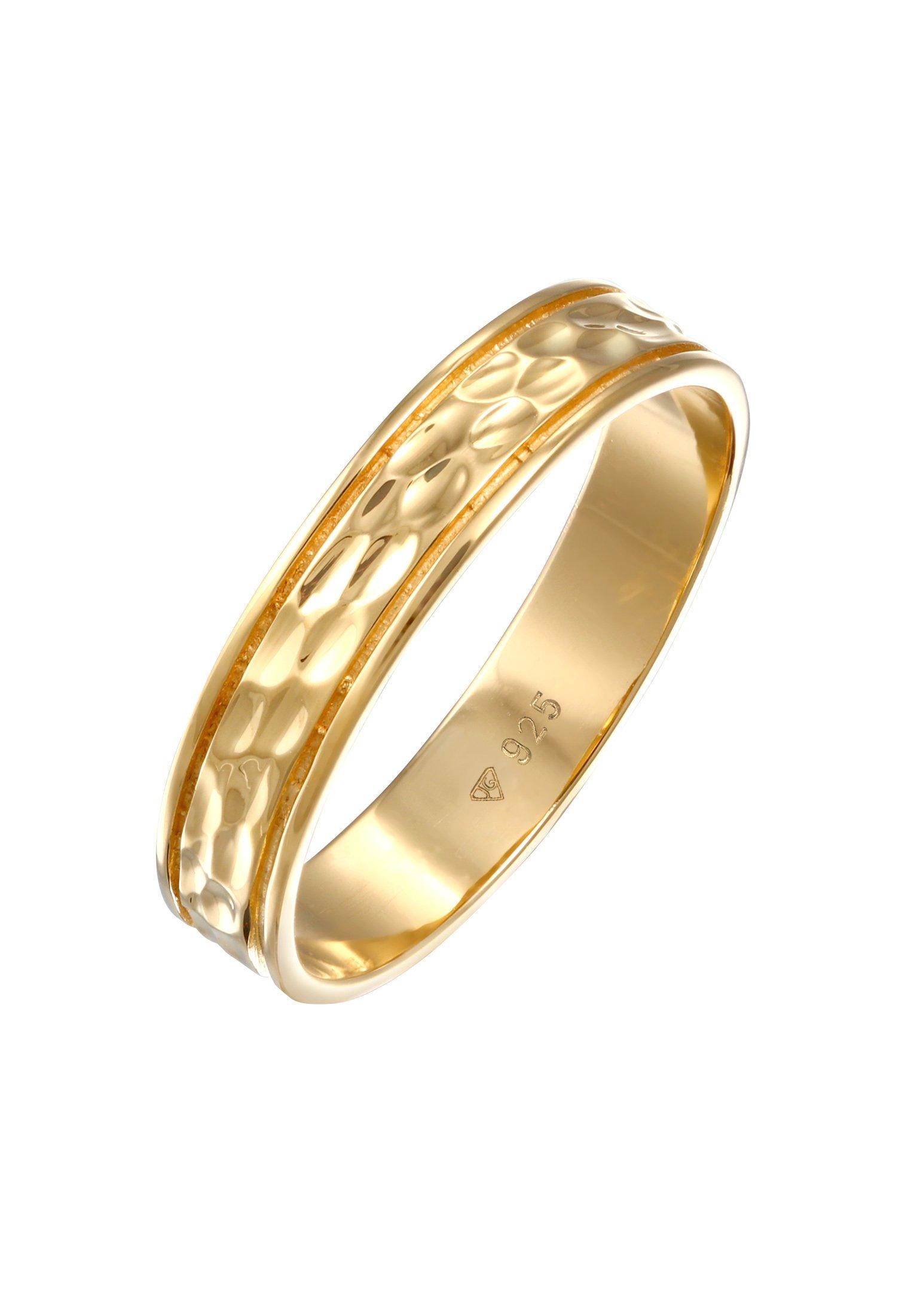 Image of Ring Paarring Damen Gold 54mm