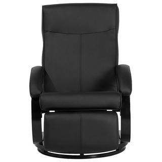 Beliani Fauteuil inclinable en Cuir PU Moderne MIGHT  