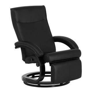 Beliani Fauteuil inclinable en Cuir PU Moderne MIGHT  