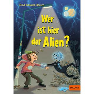 Wer ist hier der Alien? Basovic Brown, Nina; Weinmann, Julia (Illustrationen); Weinmann, Julia (Zeichnungen) Copertina rigida 