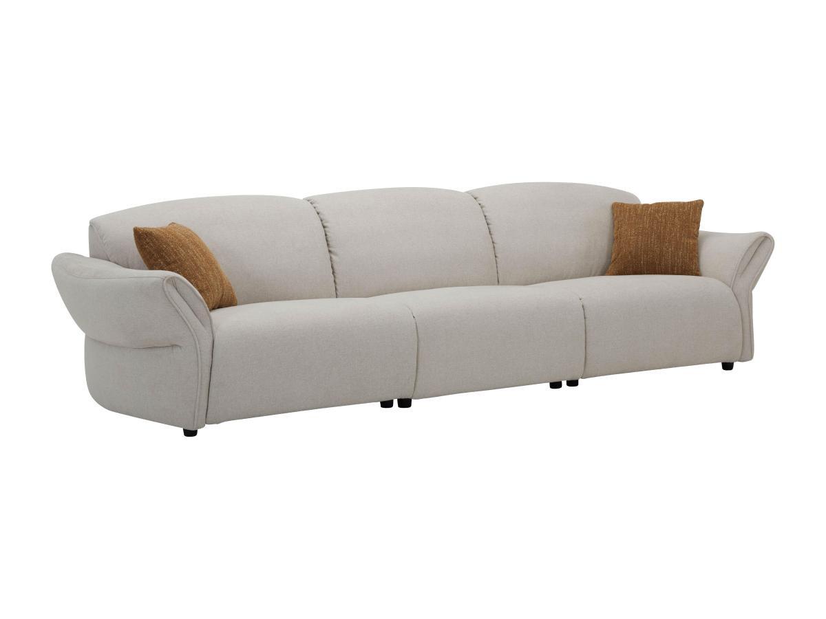 Image of Sofa 4-Sitzer - Stoff - Beige - BODURA Sofa 4-Sitzer - Stoff - Beige - BODURA