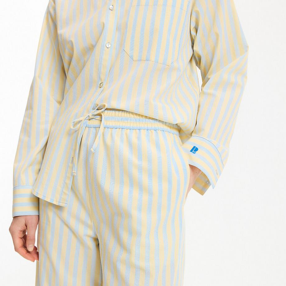 La Redoute Collections Gestreifter Popeline Pyjama  