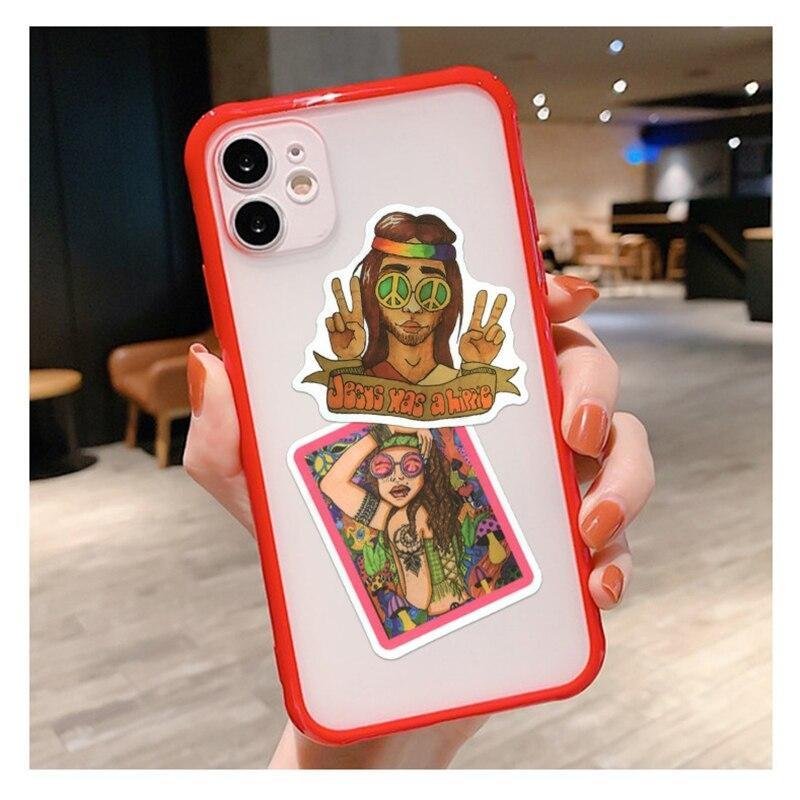 Gameloot 50 Aufkleber mit psychedelischen Motiven  