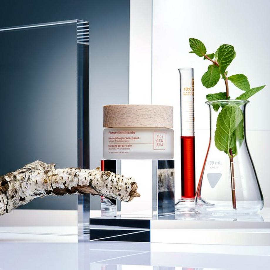 Epigeneva  Balsamo-gel da giorno energizzante Idratante Anti-stress cittadino - Plume vitaminante® 