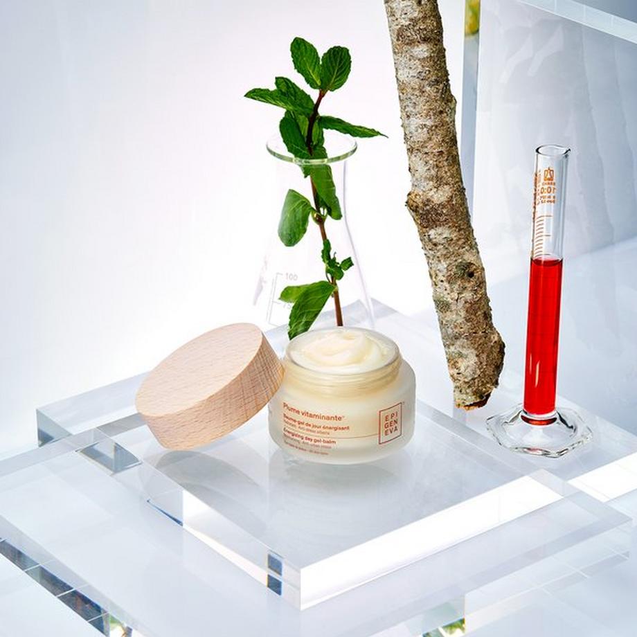 Epigeneva  Balsamo-gel da giorno energizzante Idratante Anti-stress cittadino - Plume vitaminante® 