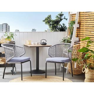 Beliani Table de jardin en Bois synthétique Moderne PALMI  