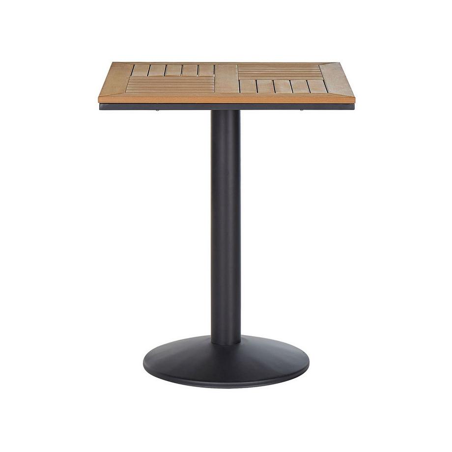 Beliani Outdoor Bistrotisch aus Kunstholz Modern PALMI  