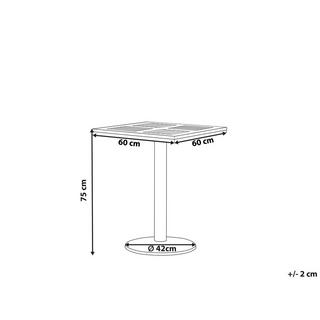 Beliani Table de jardin en Bois synthétique Moderne PALMI  