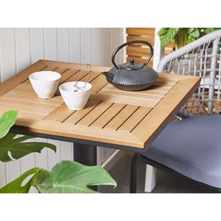 Beliani Table de jardin en Bois synthétique Moderne PALMI  