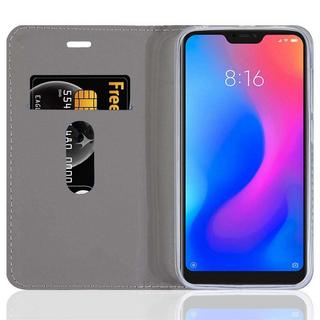 Cadorabo  Hülle für Xiaomi Mi A2 LITE / RedMi 6 PRO Magnetverschluss, Kartenfach 