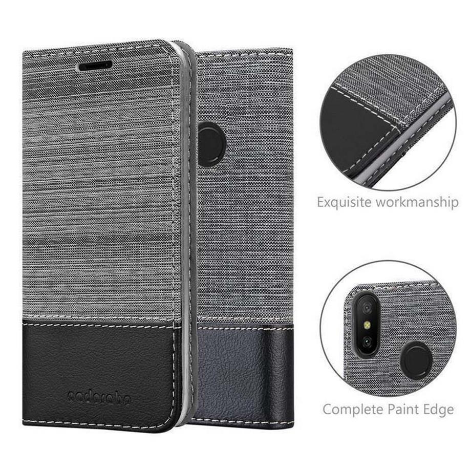 Cadorabo  Hülle für Xiaomi Mi A2 LITE / RedMi 6 PRO Magnetverschluss, Kartenfach 