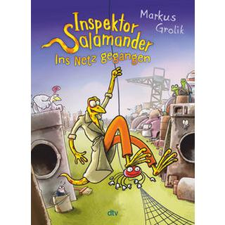 Inspektor Salamander - Ins Netz gegangen Grolik, Markus; Grolik, Markus (Illustrationen) Gebundene Ausgabe 