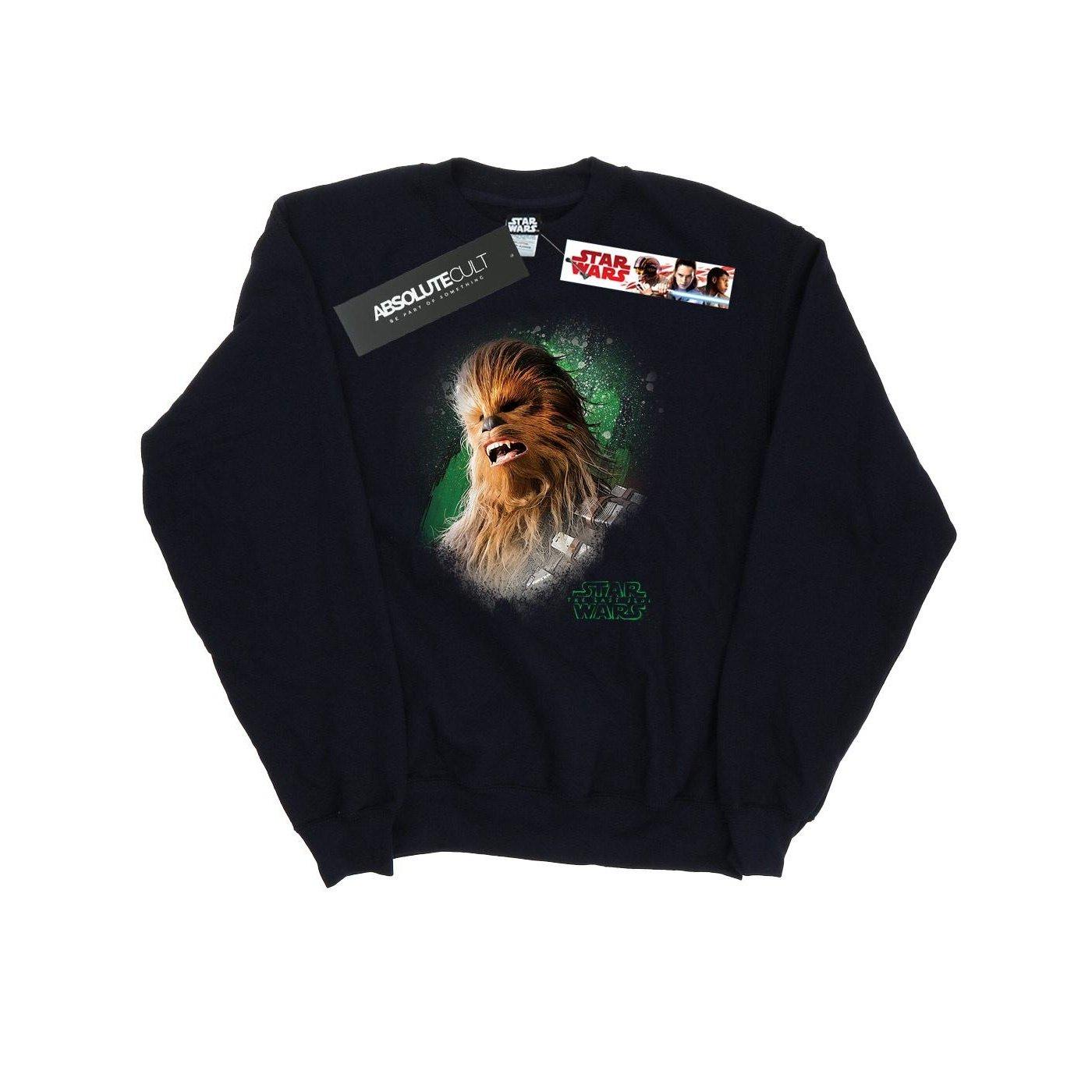 Image of The Last Jedi Chewbacca Brushed Sweatshirt Damen Schwarz M