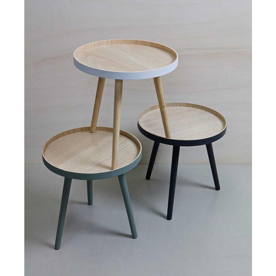 mutoni Table d'appoint Sasha Nature 41x41  