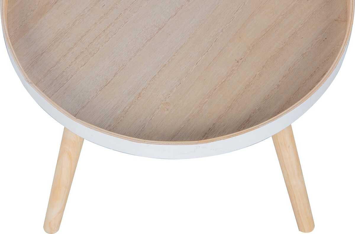 mutoni Table d&#039;appoint Sasha Nature 41x41  