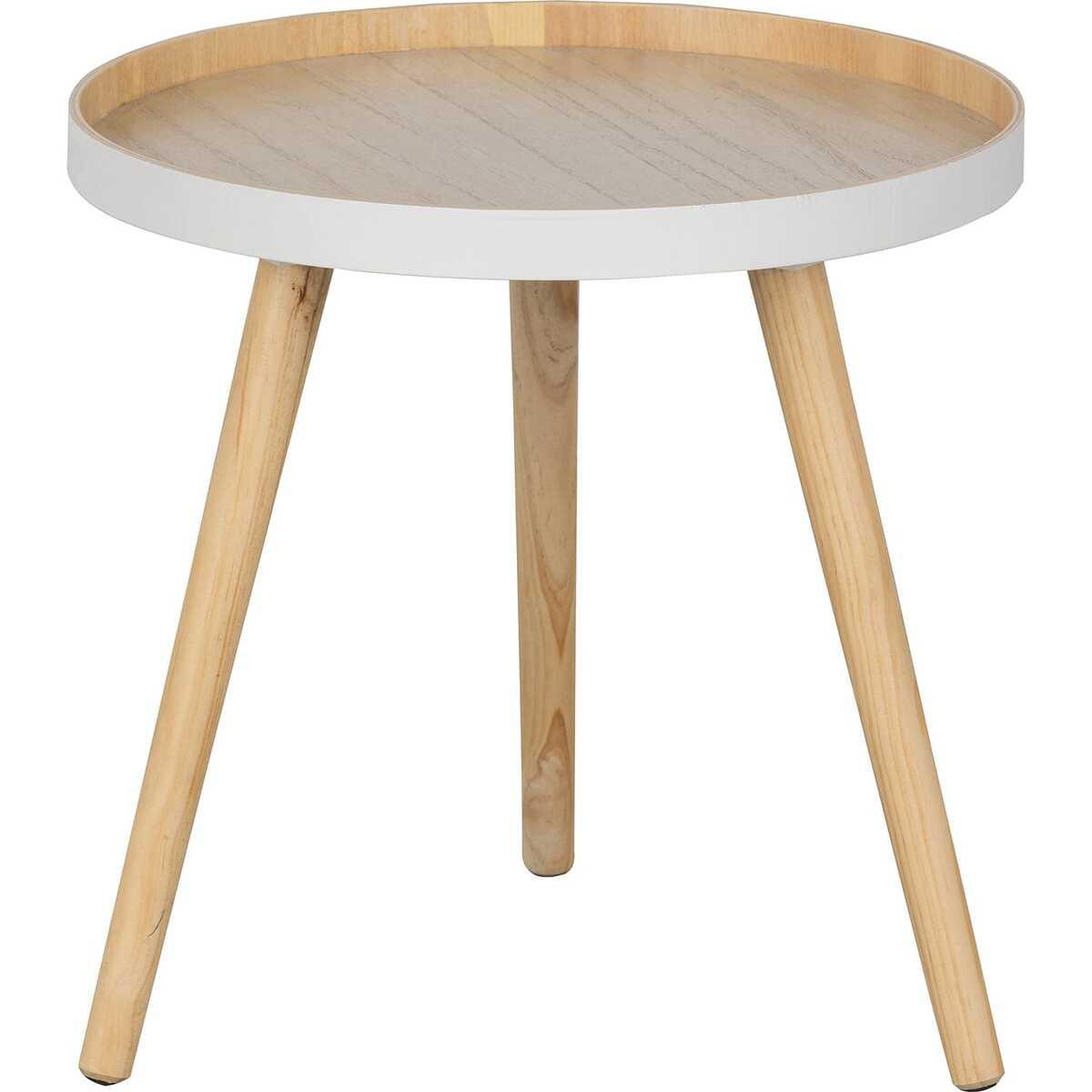 mutoni Table d&#039;appoint Sasha Nature 41x41  