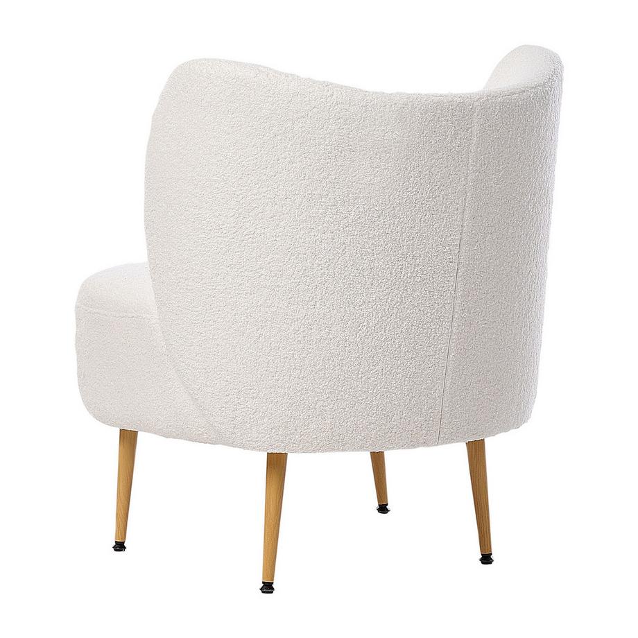 Beliani Poltrona en Bouclé Retrò OTSBY II  