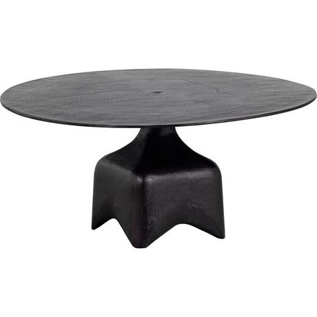 mutoni Table basse Foss noir antique 75x75  