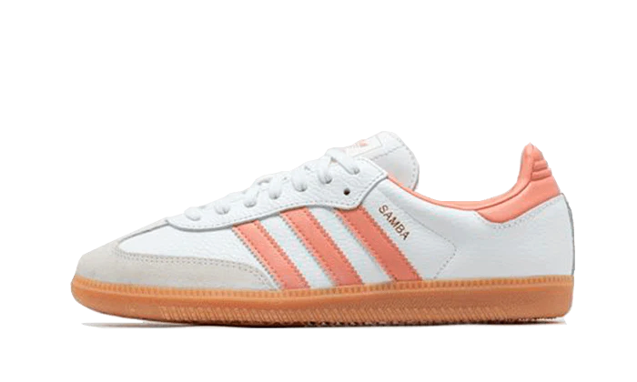 Image of adidas Samba Og White Wonder Clay Gum Herren Hellrosa 38 2/3