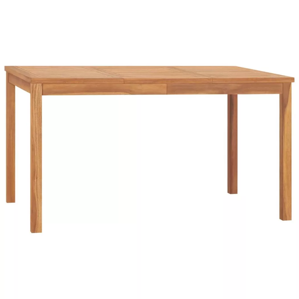 VidaXL - Table de salle à manger teck, One Size, Marron