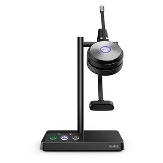 Yealink  Yealink WH62 Mono UC Systèmes de conférences audio personnelle Sans fil Arceau Bureau/Centre d'appels Micro-USB Socle de chargement Noir 