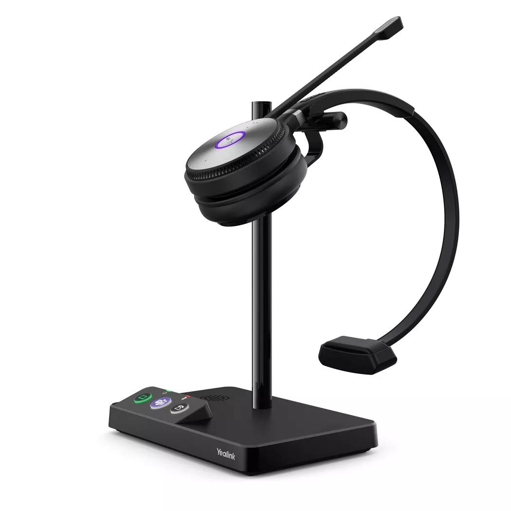 Yealink WH62 Mono - Headset - On-Ear - DECT kabellos - UC