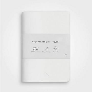 Carnet de notes en papier de roche - A5, couverture souple, non ligné