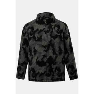 Sthuge  Giacca di teddy con camouflage e collo alto, fino alla tg. 8XL 