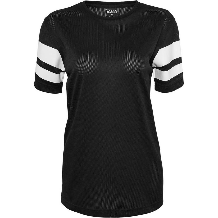 URBAN CLASSICS Stripe Mesh T-Shirt  