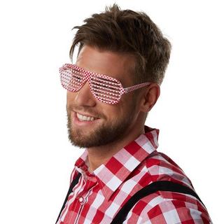 Tectake  Party-Gitterbrille 