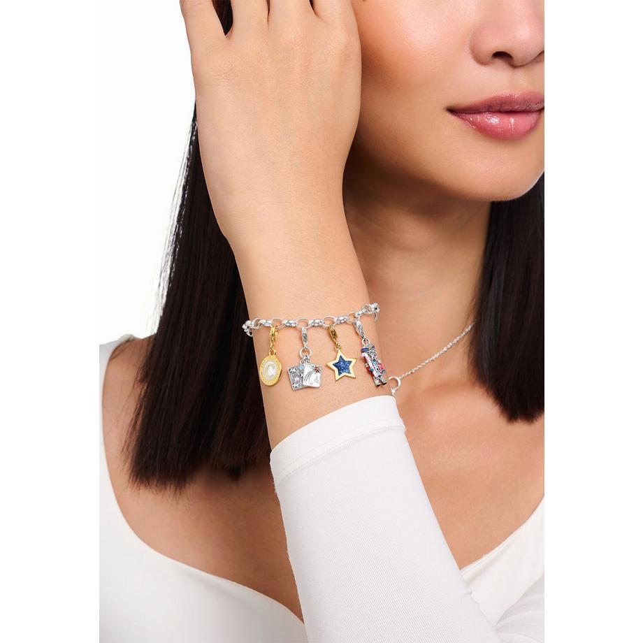 Thomas Sabo  Charm-Anhänger Blauer Stern Veret 