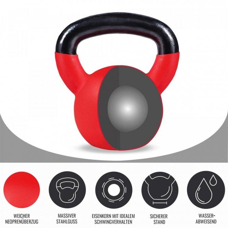 Gorilla Sports  Kettlebell Neopren 