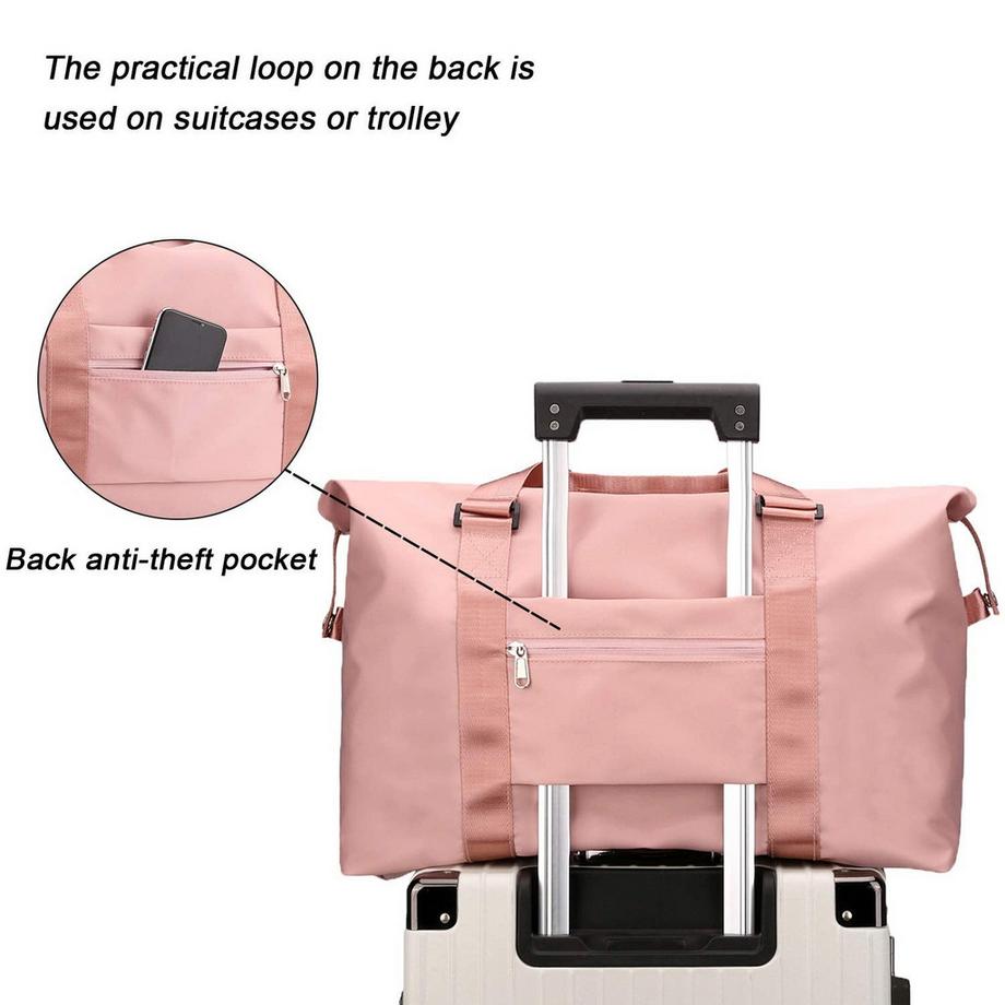 Only-bags.store Faltbare Sporttasche mit Nassfach  